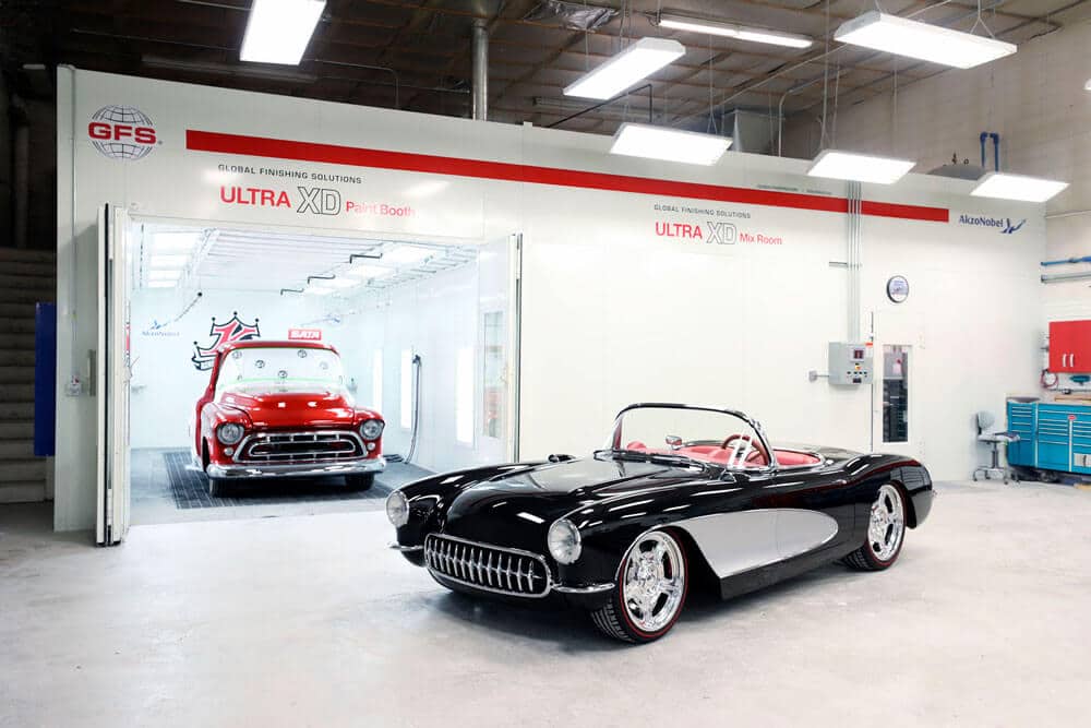 cabinas de pintura automotriz